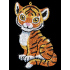 Набір для творчості Sequin Art Red Тигр Тіа (SA1413), 5013634014133