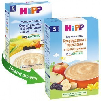 Каша из цельного риса с фруктами hipp